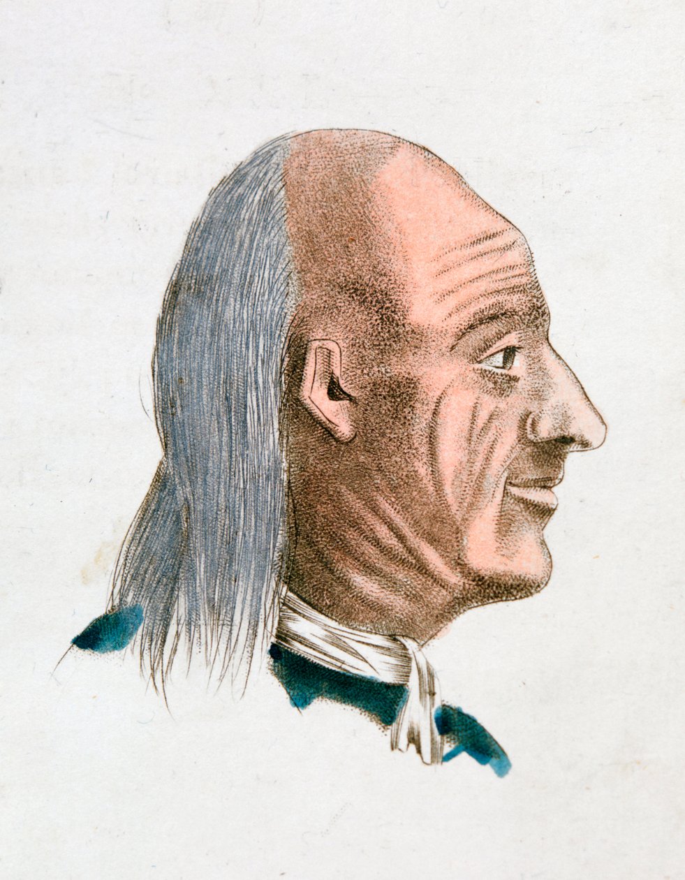 1808年一个乐于助人的人的面部特征 作者 约翰·卡斯珀·拉瓦特（Johann Kaspar Lavater）