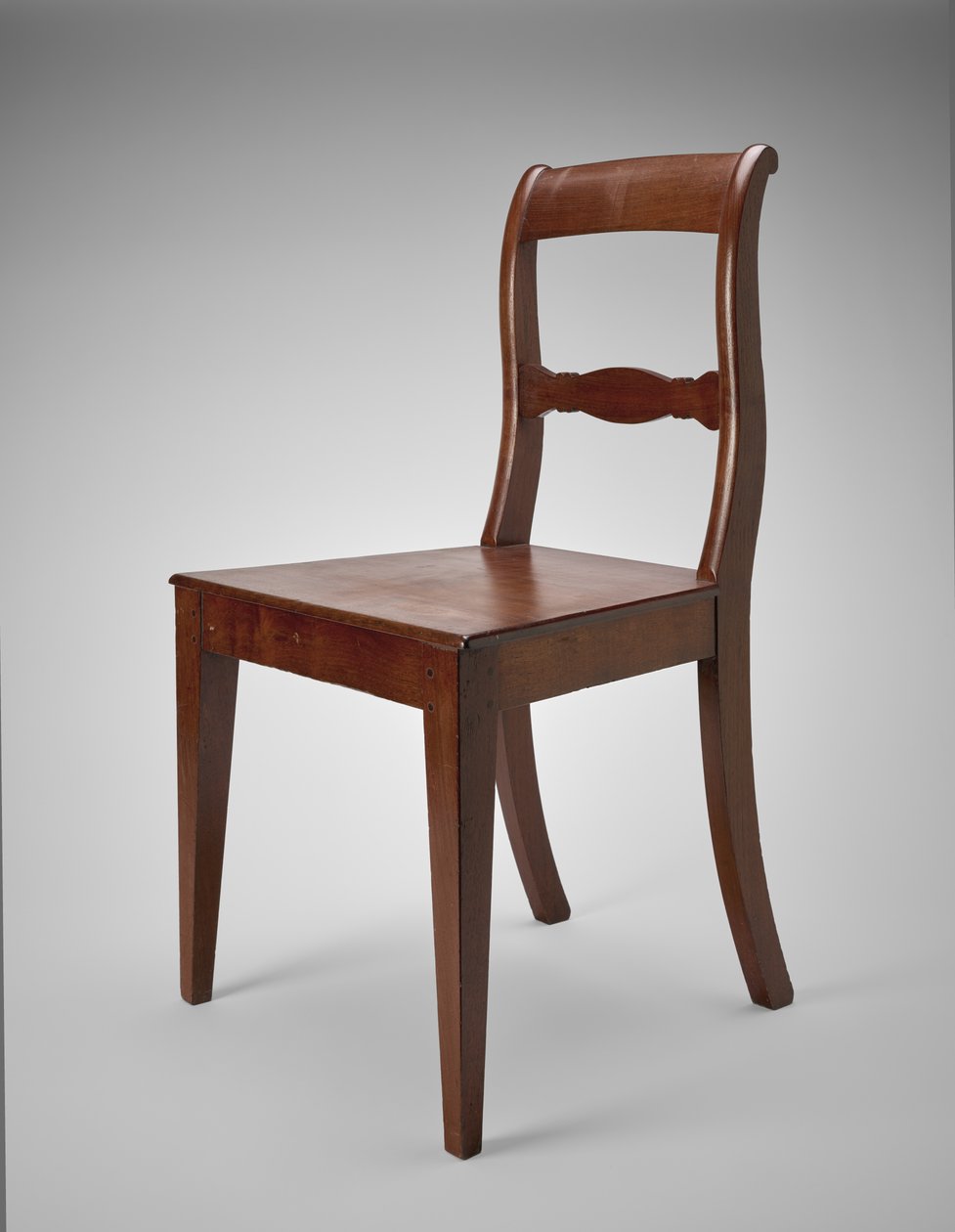 餐边椅，c.1845-60（黑胡桃木） 作者 约翰·迈克尔（Atr.to）贾恩