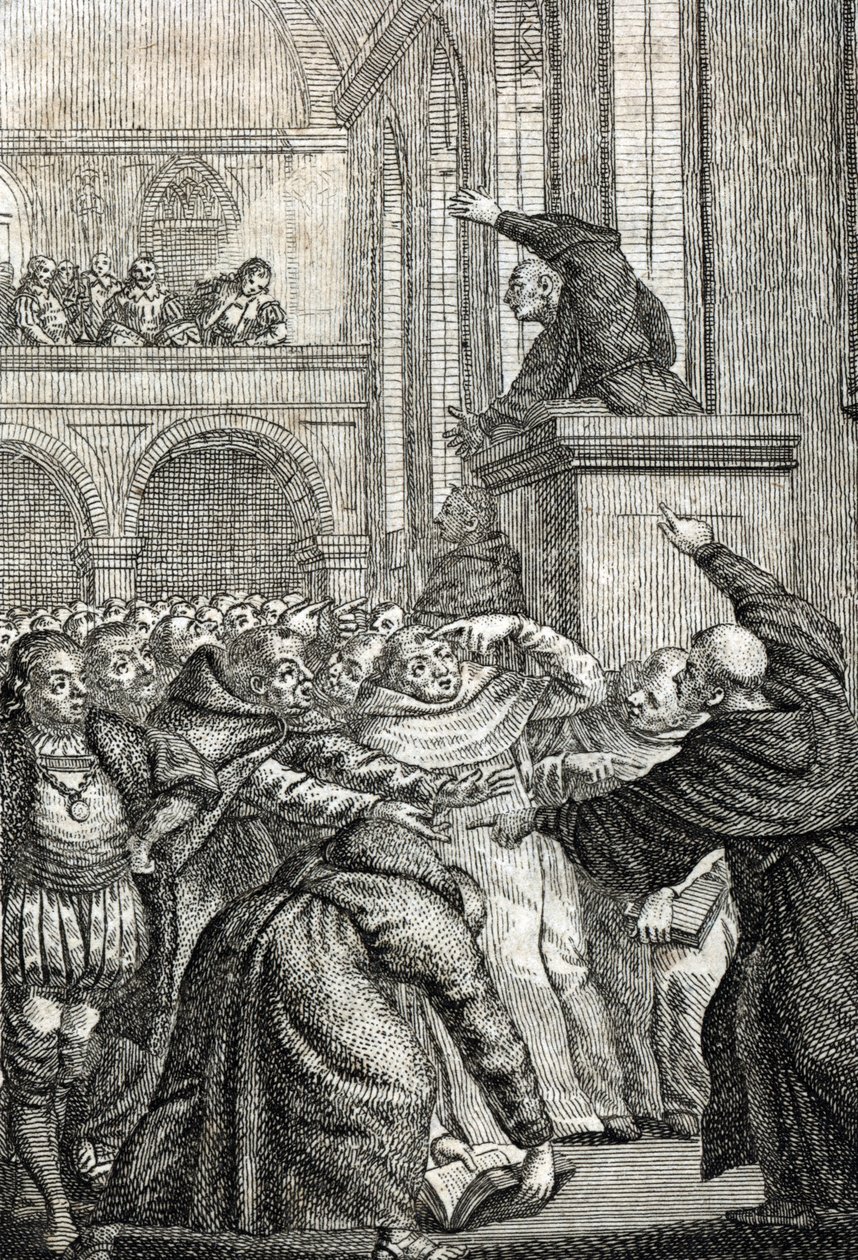 布拉格查尔斯大学成立于 1348 年（布拉格查尔斯大学成立于 1348 年） 由 Johann Michael Mettenleiter (1765-1853) 雕刻 1800 年 私人收藏 作者 约翰·迈克尔·梅滕莱特