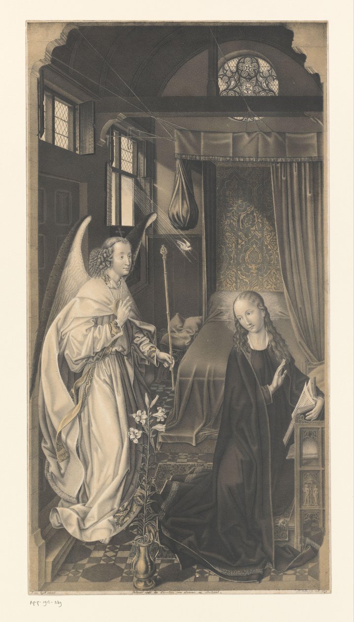天使报喜 Boisserée 兄弟收藏的作品（系列名称） Galerie des Frères Boisserée（系列名称） 作者 约翰·内波穆克·斯特里克斯纳