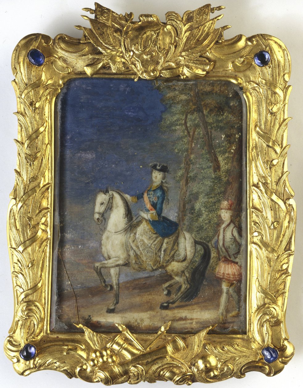 凯瑟琳二世皇后的马术画像 1729-1796年 作者 约翰·斯腾林