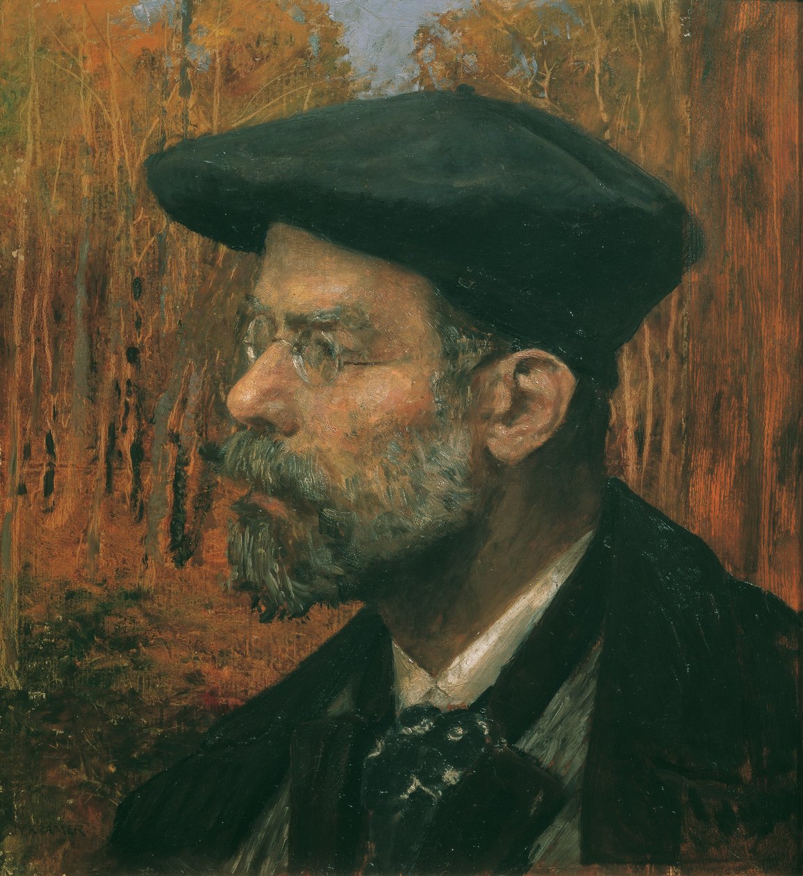 画家 Theodor von Hörmann 作者 约翰·维克多·克莱默