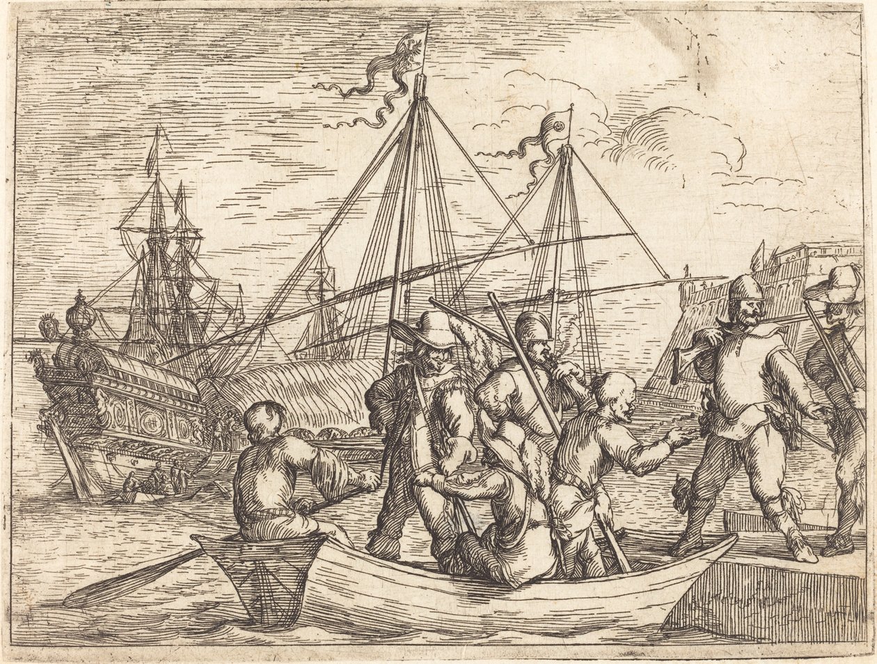 变化多端的战役》，1635年。 作者 约翰·威廉·鲍尔（Johann Wilhelm Baur）