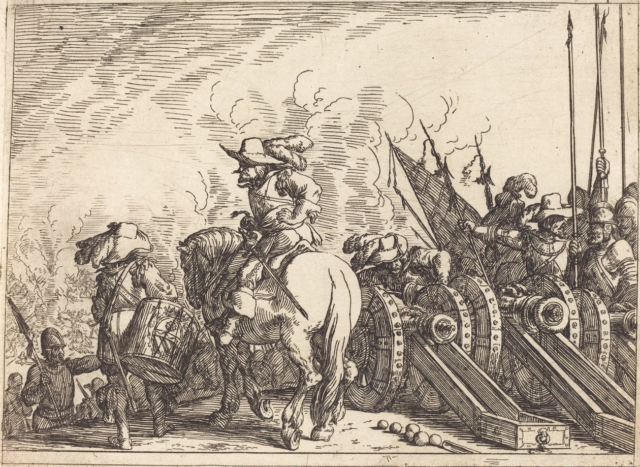 变化多端的战役》，1635年。 作者 约翰·威廉·鲍尔（Johann Wilhelm Baur）