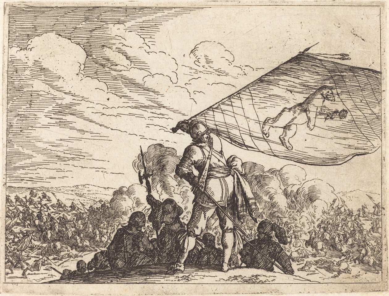 变化多端的战役》，1635年。 作者 约翰·威廉·鲍尔（Johann Wilhelm Baur）