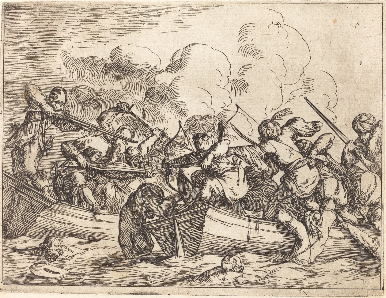 变化多端的战役》，1635年。 作者 约翰·威廉·鲍尔（Johann Wilhelm Baur）