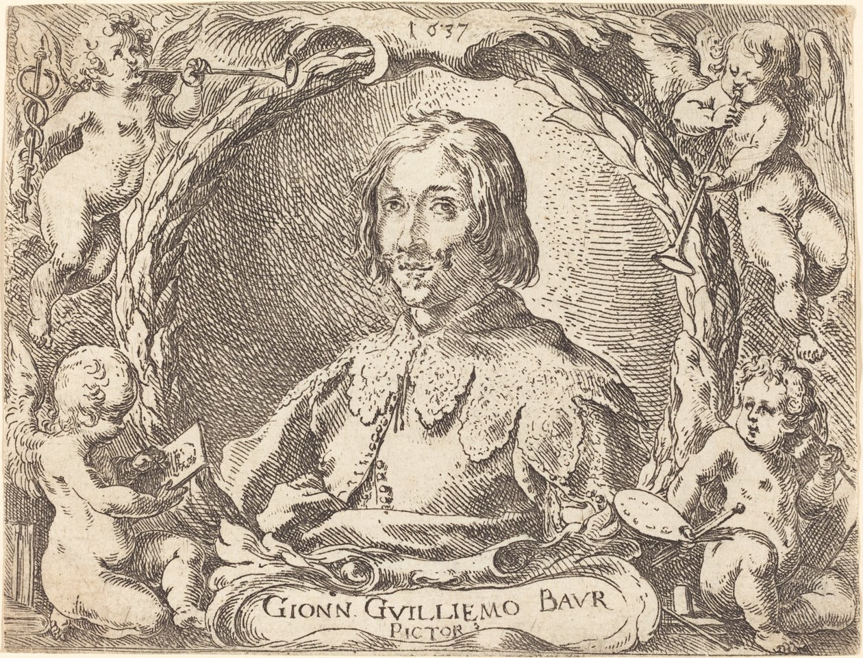Capricci di varie battaglie正面插图，1635年。 作者 约翰·威廉·鲍尔（Johann Wilhelm Baur）