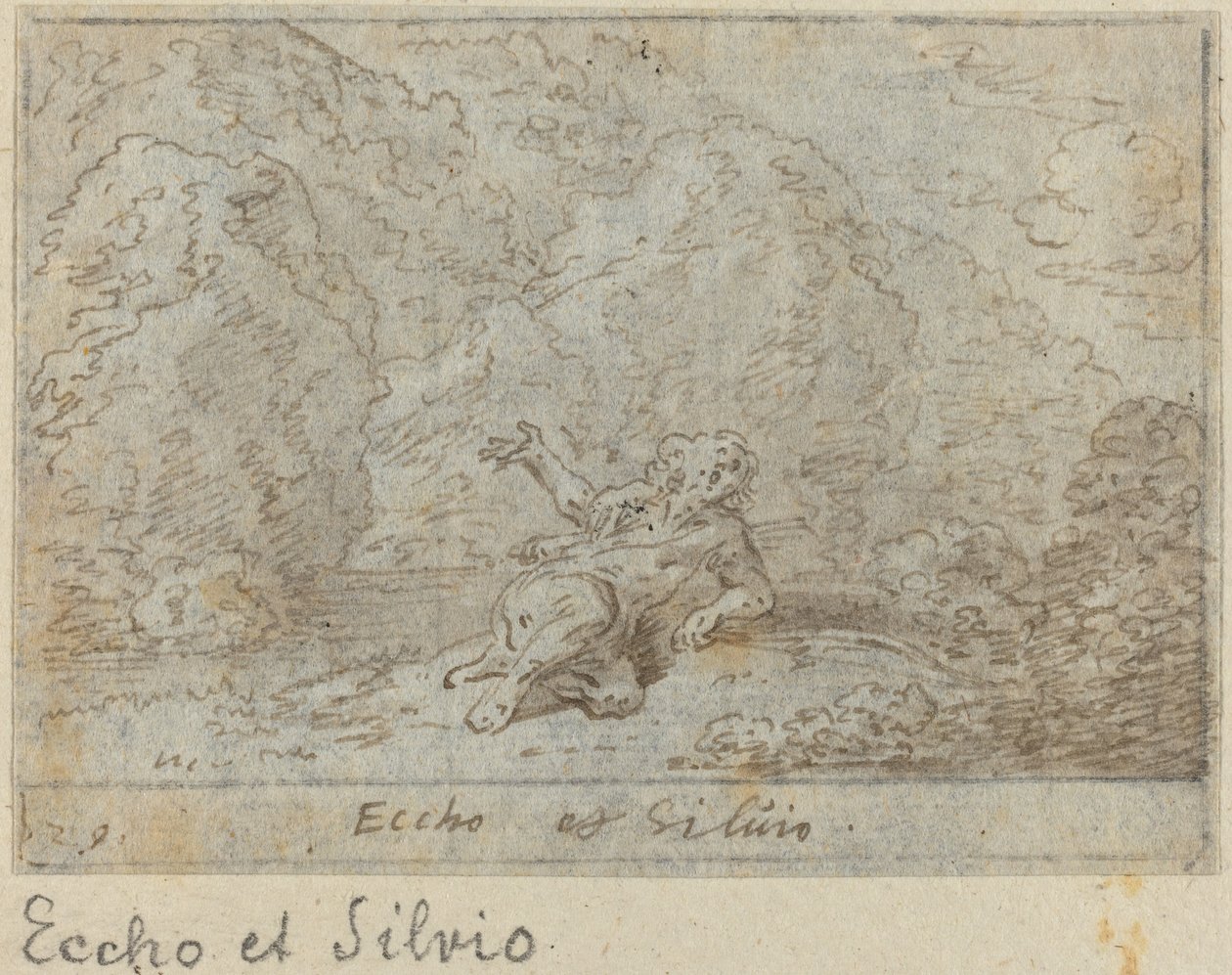 西尔维奥，1640年。 作者 约翰·威廉·鲍尔（Johann Wilhelm Baur）