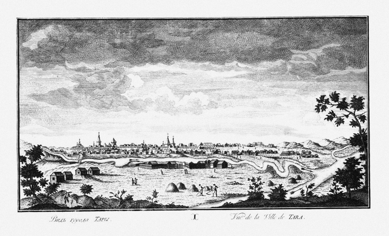 塔拉景观，约1735年 作者 约翰·威廉·勒森尼乌斯（Johann WilhelmLürsenius）