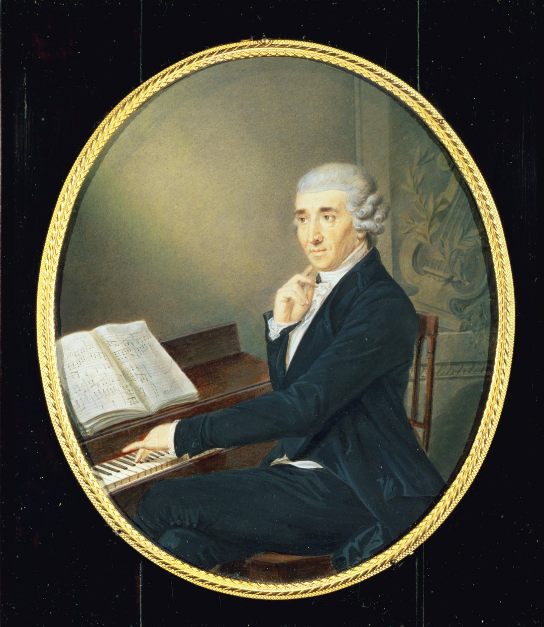 Joseph Haydn c.1795 作者 约翰·齐特勒（Johann Zitterer）
