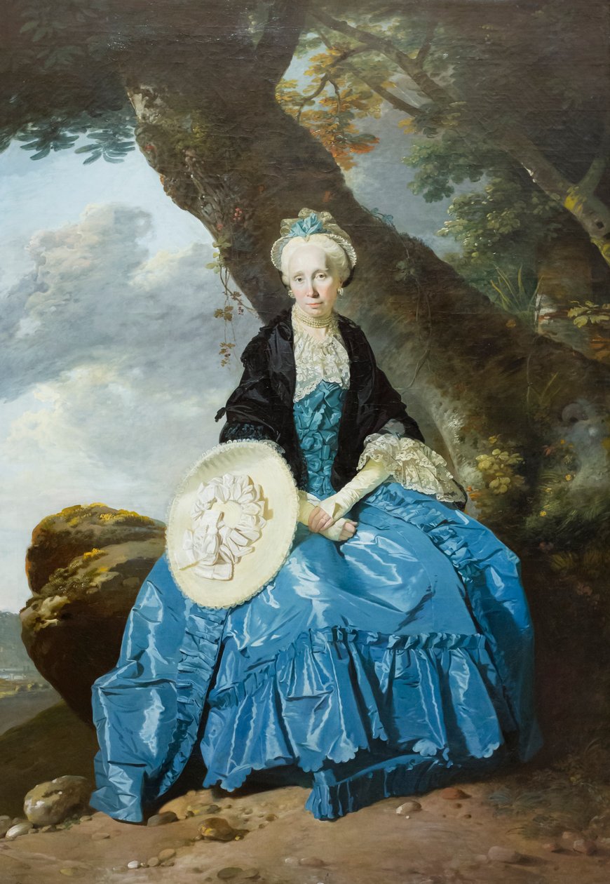 奥斯瓦尔德夫人 作者 约翰·佐法尼（Johann Zoffany）