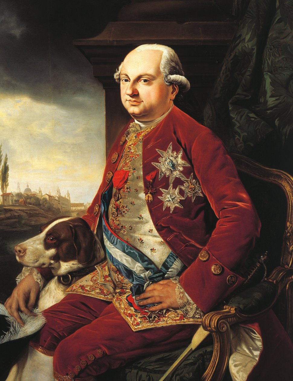 帕尔马公爵斐迪南的肖像（帕尔马 作者 约翰·佐法尼（Johann Zoffany）