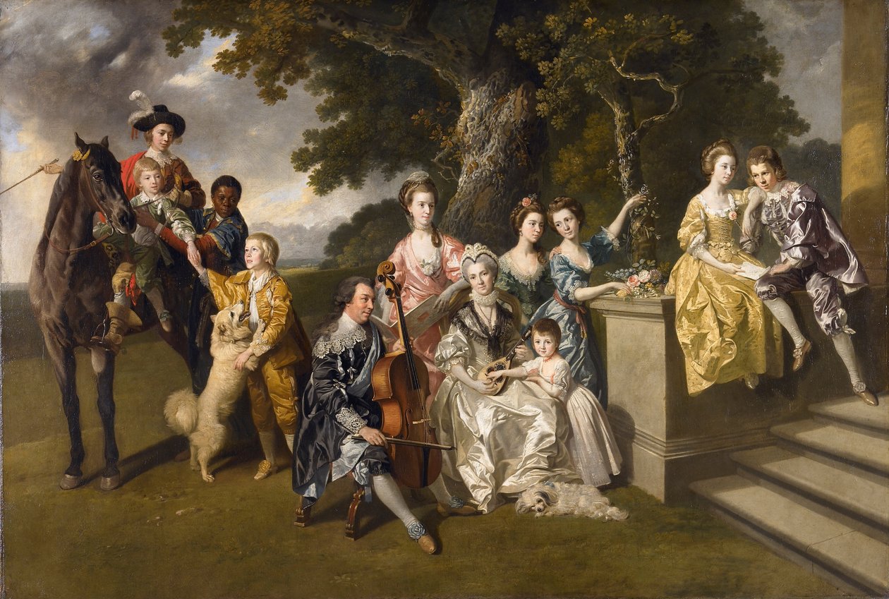 威廉-杨爵士家族 作者 约翰·佐法尼（Johann Zoffany）