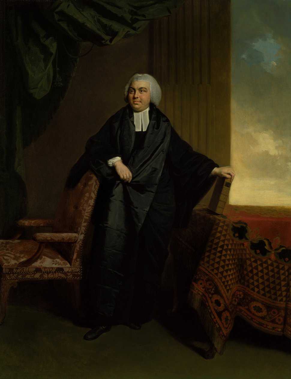 菲利普-考克斯牧师（1736-97）（布面油画 作者 约翰·佐法尼（Johann Zoffany）