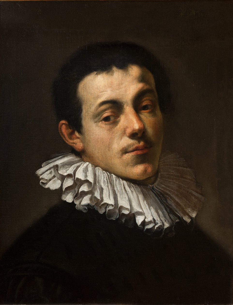 画家Joseph Heintz的肖像，1584-85 作者 约翰或亚琛的汉斯
