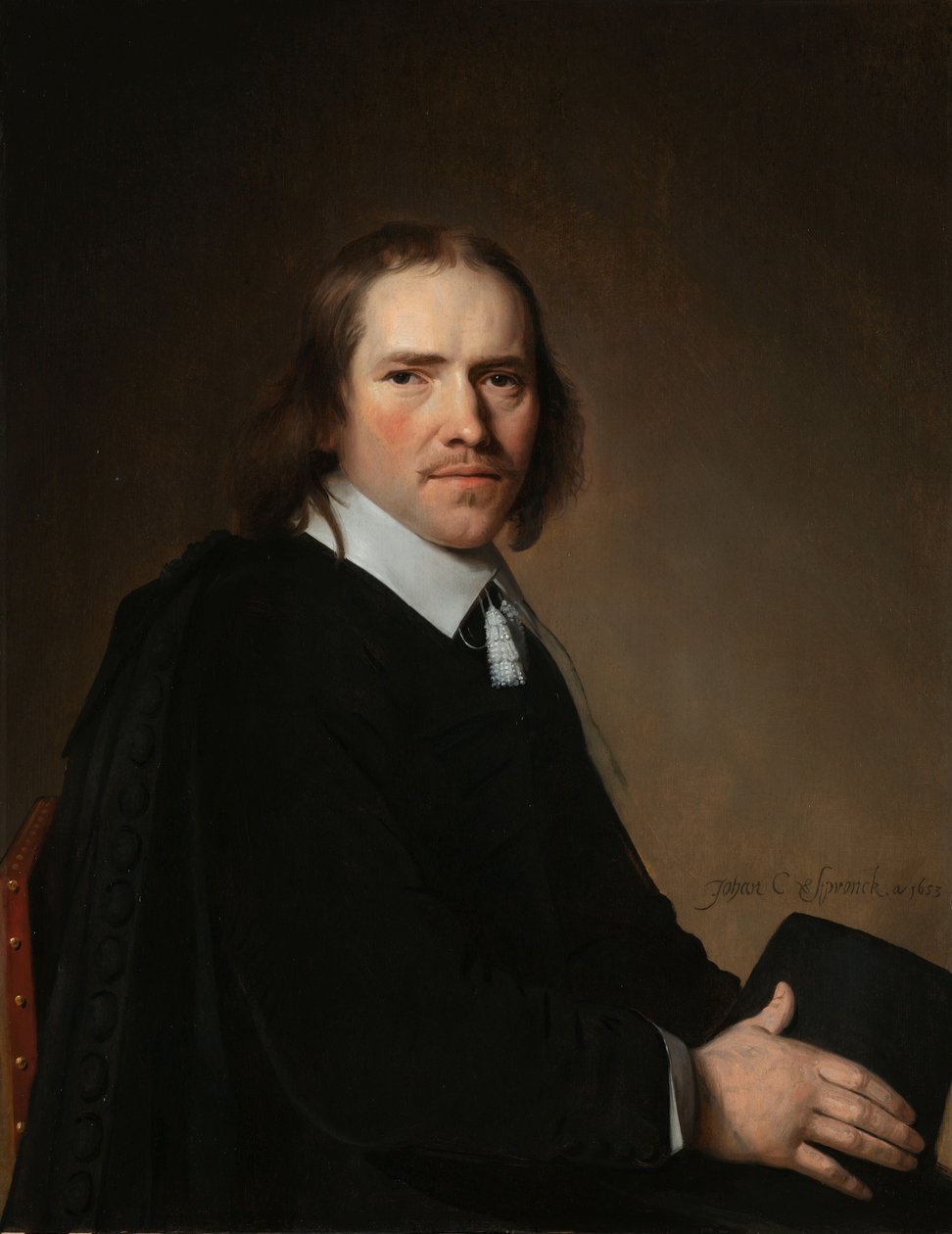 Dirck，Johannes或Jacobus Wallis的肖像 作者 约翰尼斯·科尼利斯（Johannes Cornelisz）。韦斯普龙克