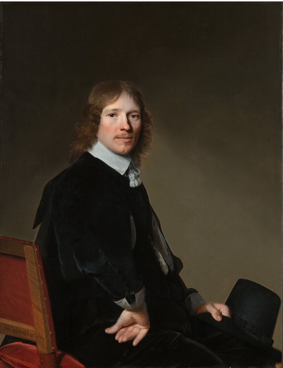 Eduard Wallis的肖像（1621-1684） 作者 约翰尼斯·科尼利斯（Johannes Cornelisz）。韦斯普龙克