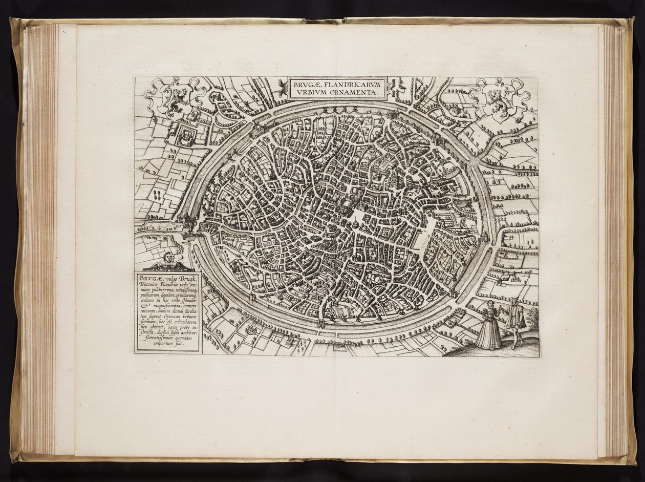 Johannes Janssonius 1657年的世界城市书籍 作者 约翰尼斯·詹森纽斯·瓦斯伯格根