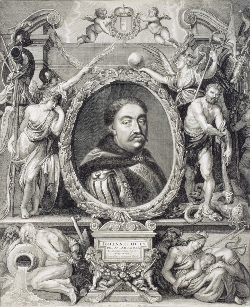Jan Sobieski III（1624-96）波兰国王，1683年 作者 约翰内斯·德·拉姆