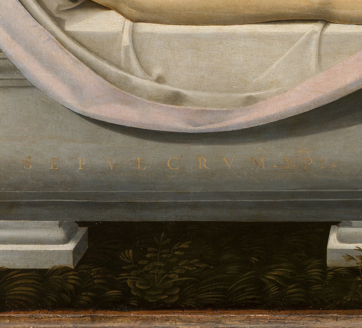 Lamentation, detail, c.1490-1510 作者 约翰内斯（16世纪前）西班牙裔