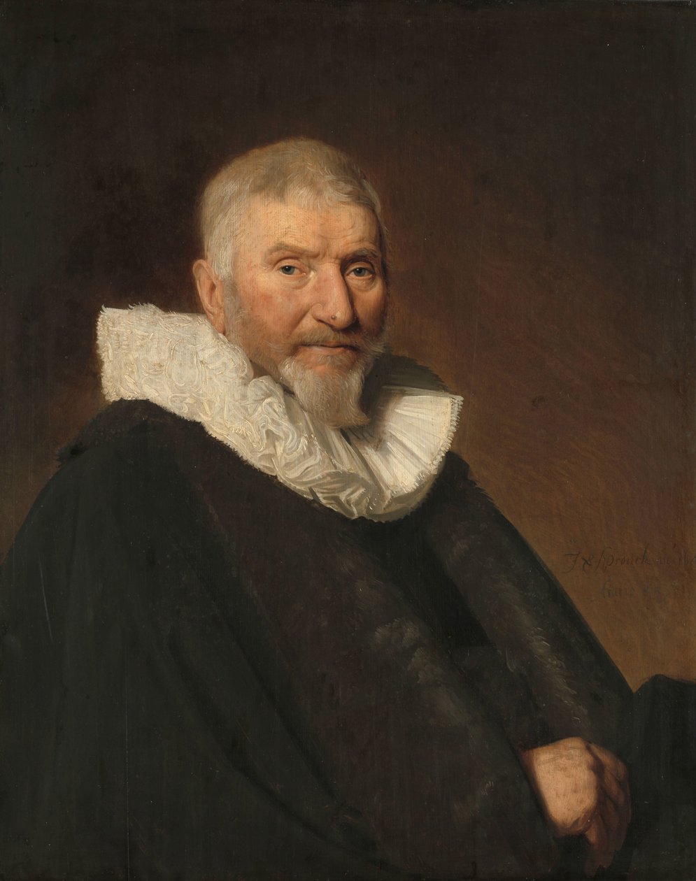 约翰-凡-肖特博斯（Johan van Schoterbosch，约 1564-1654 年）。哈勒姆市议员和市议员 作者 约翰尼斯·科尼利斯（Johannes Cornelisz）。韦斯普龙克