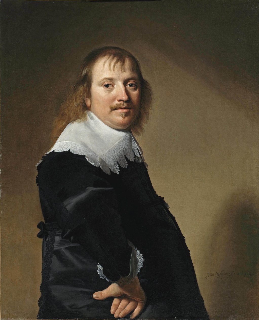 一个人的肖像 作者 Johannes Cornelisz Versprock
