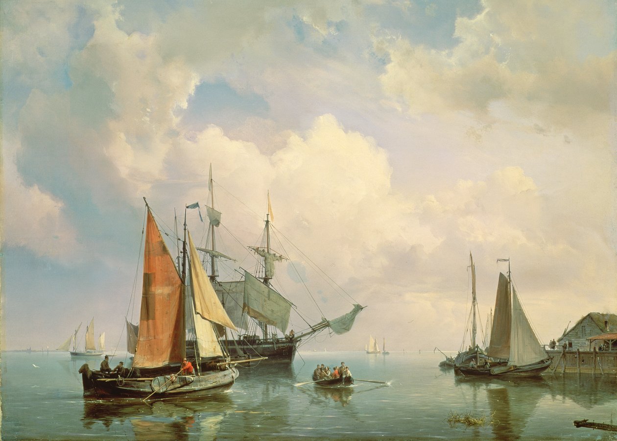 海洋 作者 约翰尼斯·赫尔曼·巴伦德·科克科克（Johannes Hermann Barend Koekkoek）
