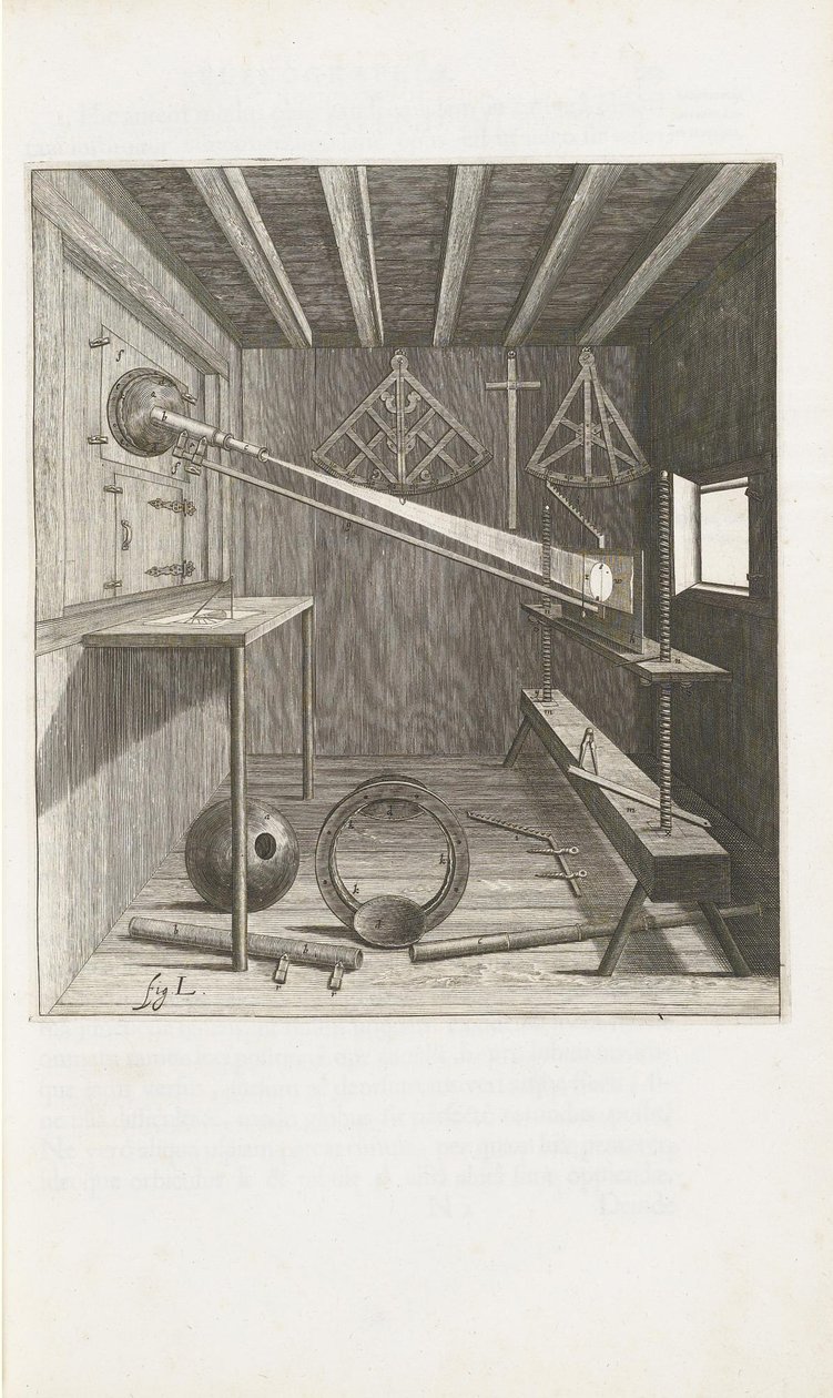 千岁目，1647 作者 约翰尼斯·赫维留斯