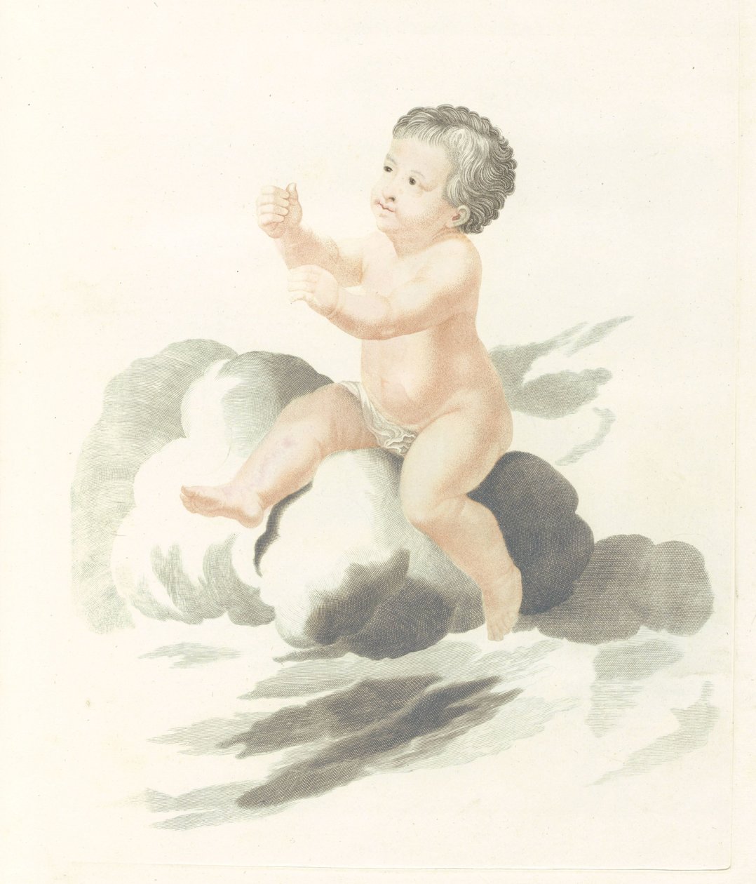 裸体儿童 作者 Johannes Jacobsz van den Aveele（归属于）