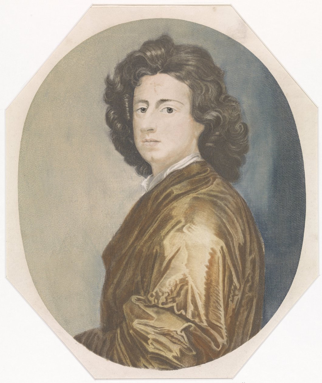 画家戈特弗里德·内勒的肖像 作者 Johannes Jacobsz van den Aveele（归属于）
