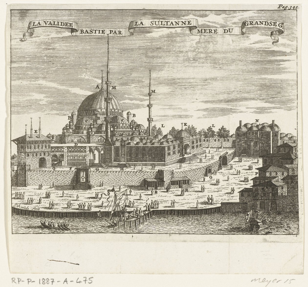 耶尼卡米景观
La validee bastie par la sultanne mere du grandseg. 作者 Johannes Jacobsz van den Aveele