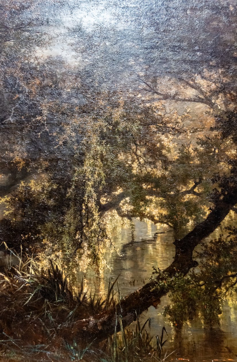 德语: Der Teich in Osterbeek 奥斯特比克的池塘 作者 约翰内斯·瓦尔纳杜的照片