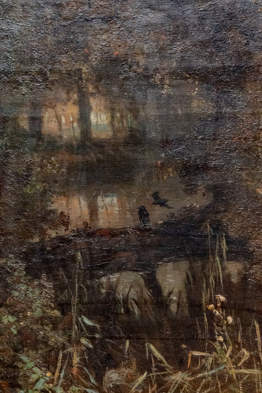 德语: Der Teich in Osterbeek 奥斯特比克的池塘 作者 约翰内斯·瓦尔纳杜的照片