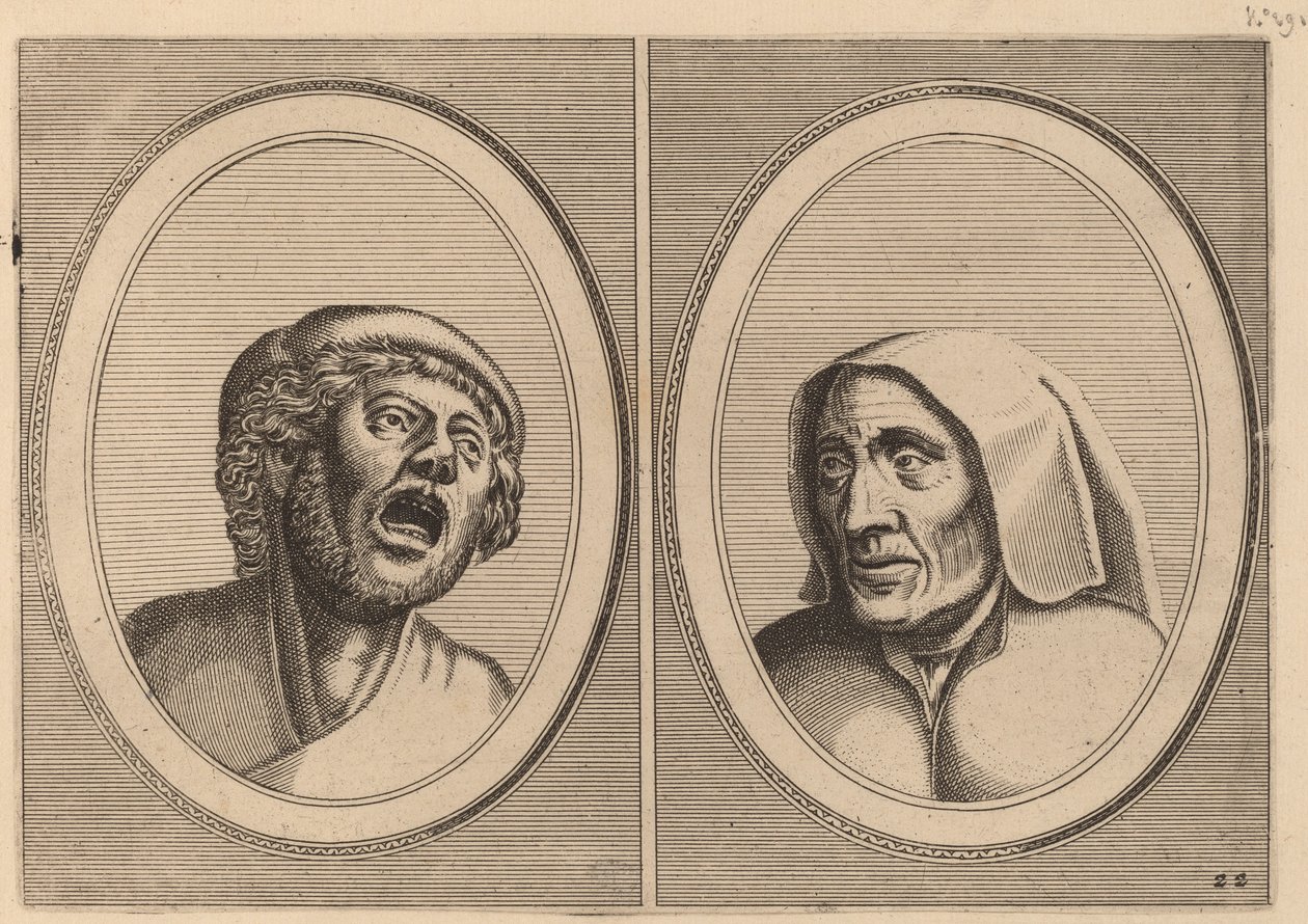 "Hansje Singh in Veldt "和 "Blaeuwe Aecht" 作者 Johannes 和 Lucas van Doetechum 在老彼得·勃鲁盖尔之后