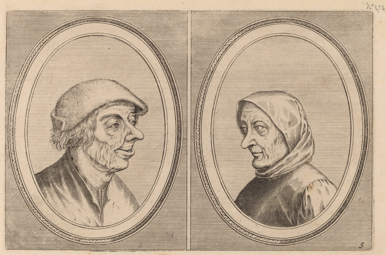 "Mondighe Melis "和 "Smeerighe Els" 作者 Johannes 和 Lucas van Doetechum 在老彼得·勃鲁盖尔之后