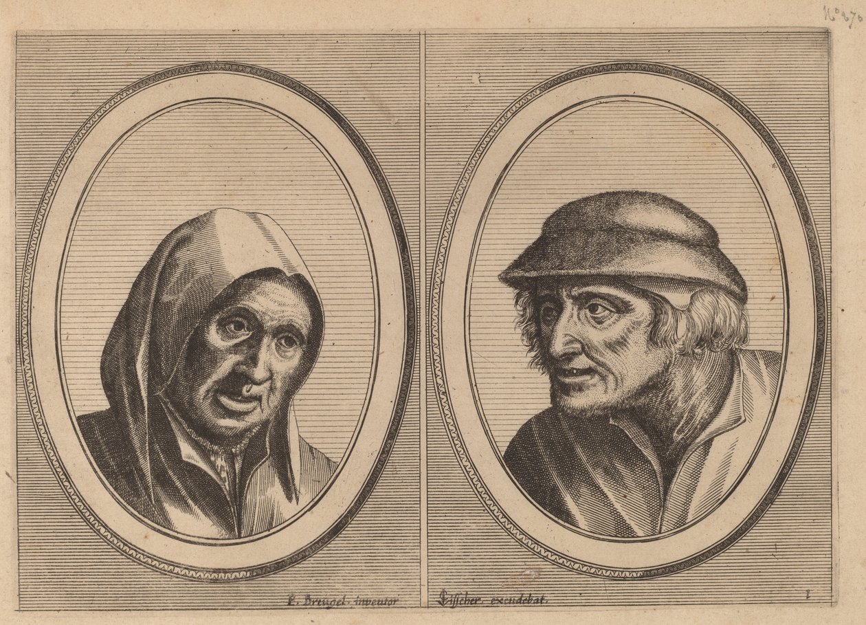 "Susanna Smuls "和 "Leuye Joost" 作者 Johannes 和 Lucas van Doetechum 在老彼得·勃鲁盖尔之后