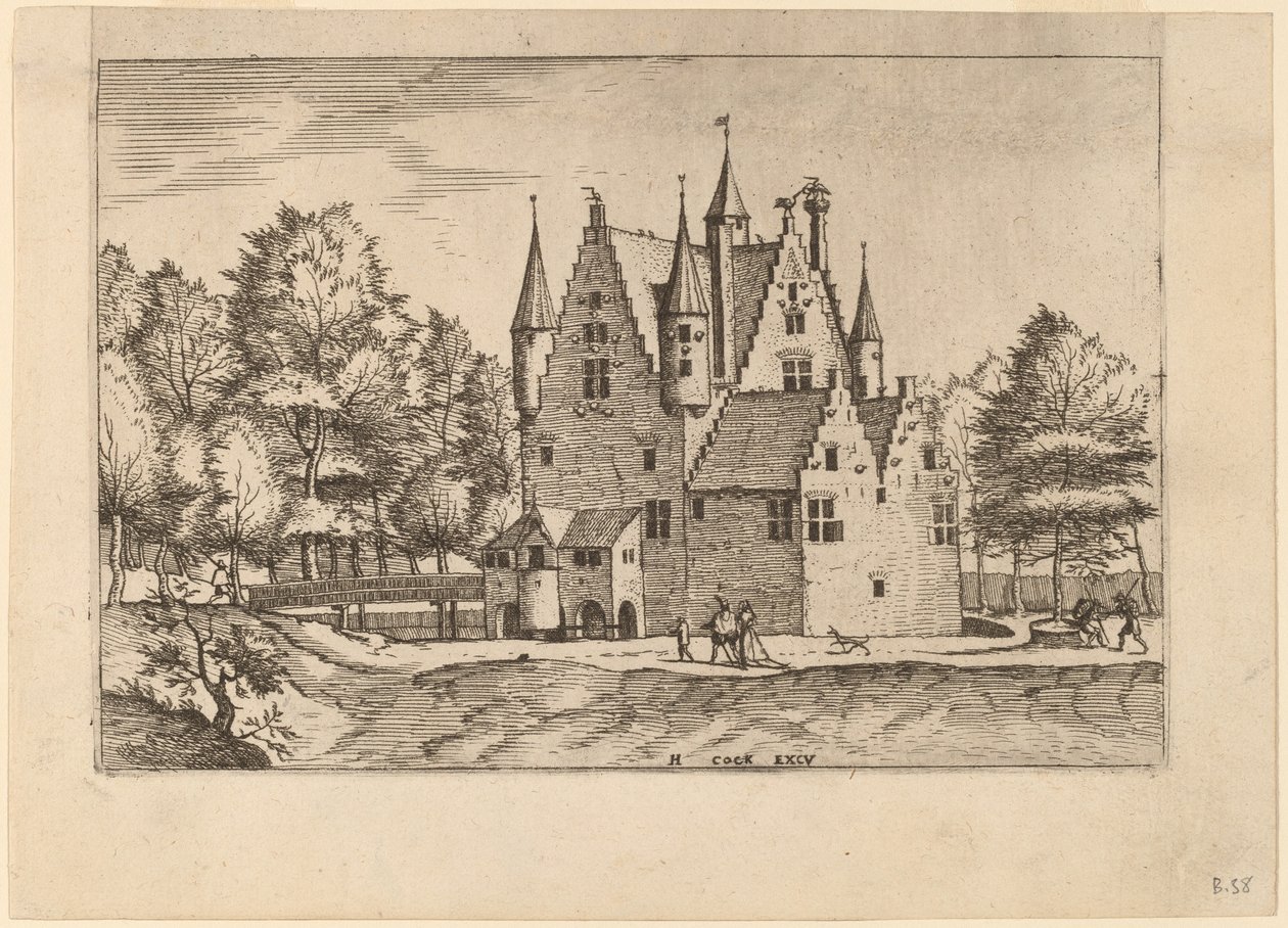 城堡 作者 Johannes van Doetechum，长老和卢卡斯