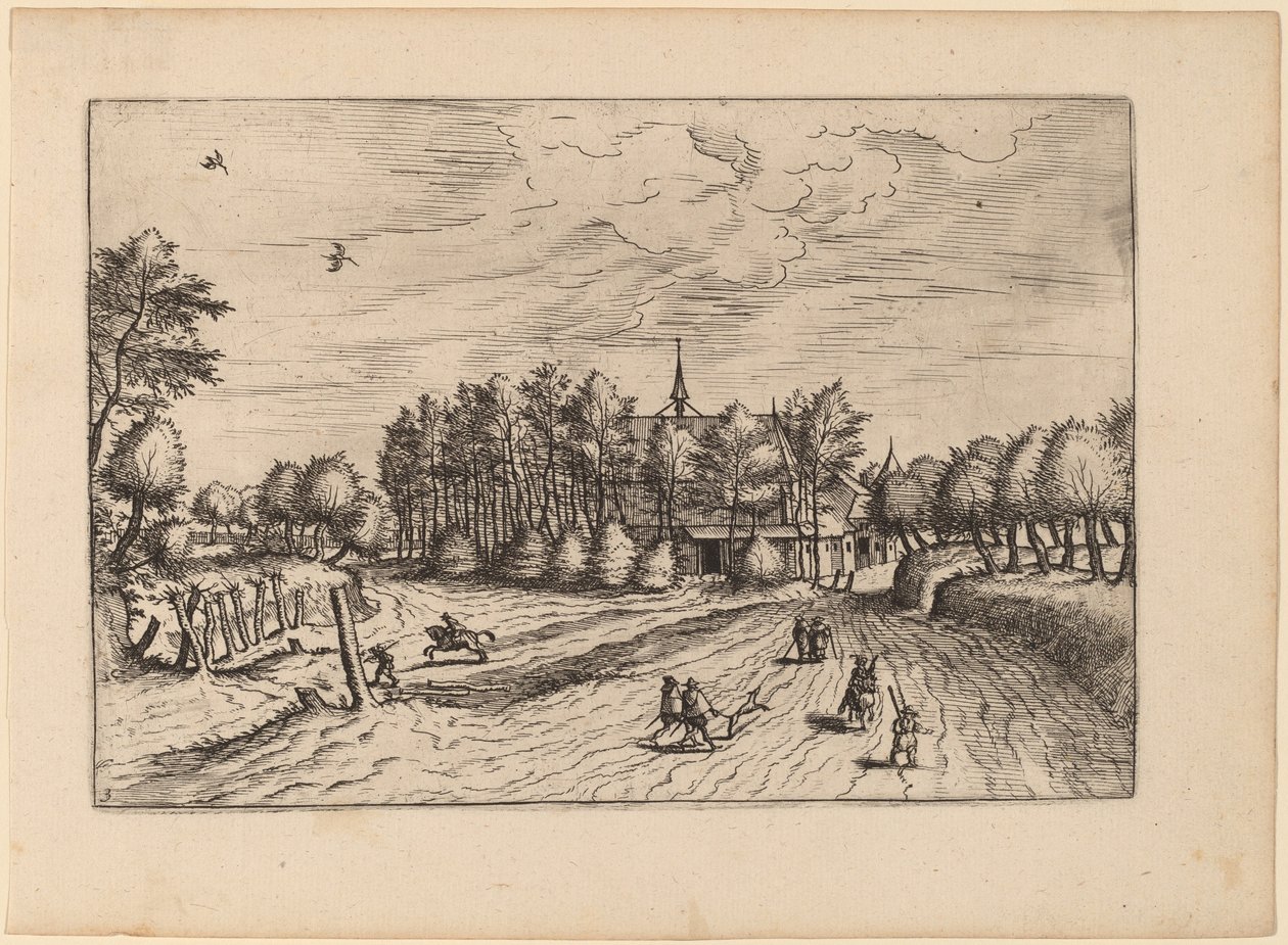 农场 作者 Johannes van Doetechum，长老和卢卡斯