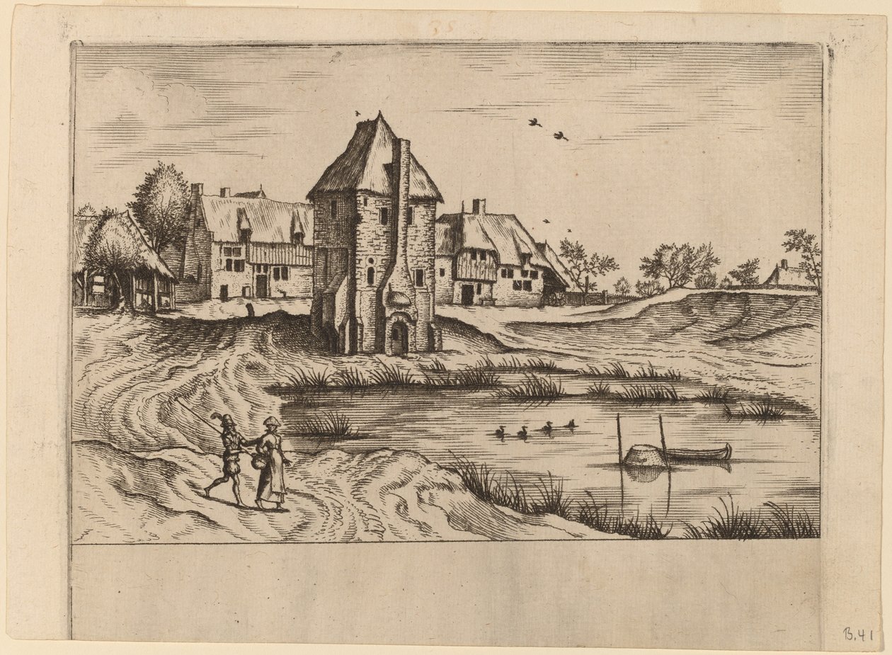 农场 作者 Johannes van Doetechum，长老和卢卡斯