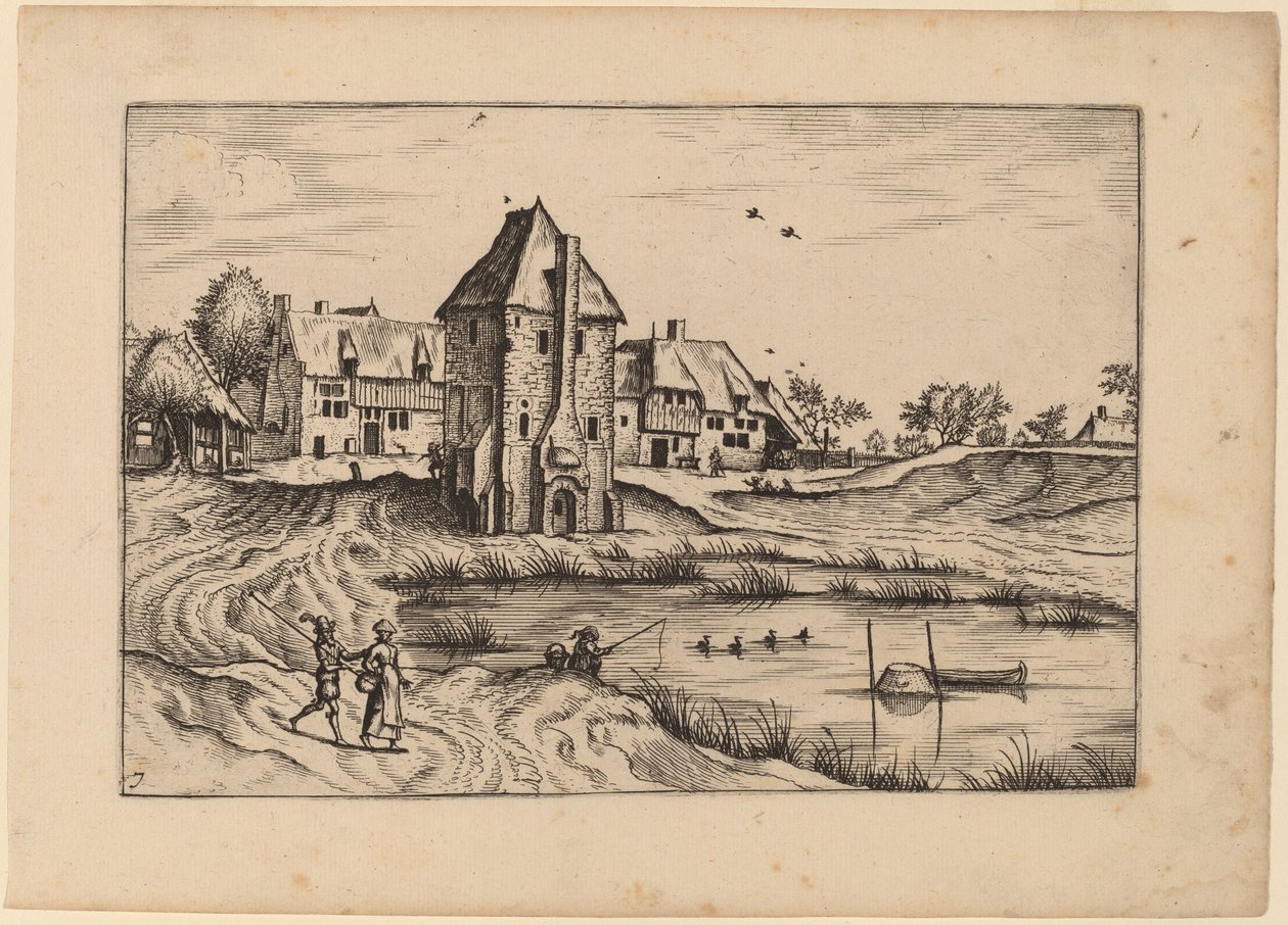 农场 作者 Johannes van Doetechum，长老和卢卡斯