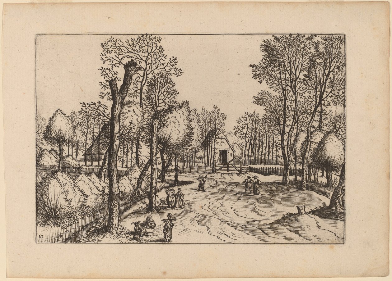 农场 作者 Johannes van Doetechum，长老和卢卡斯