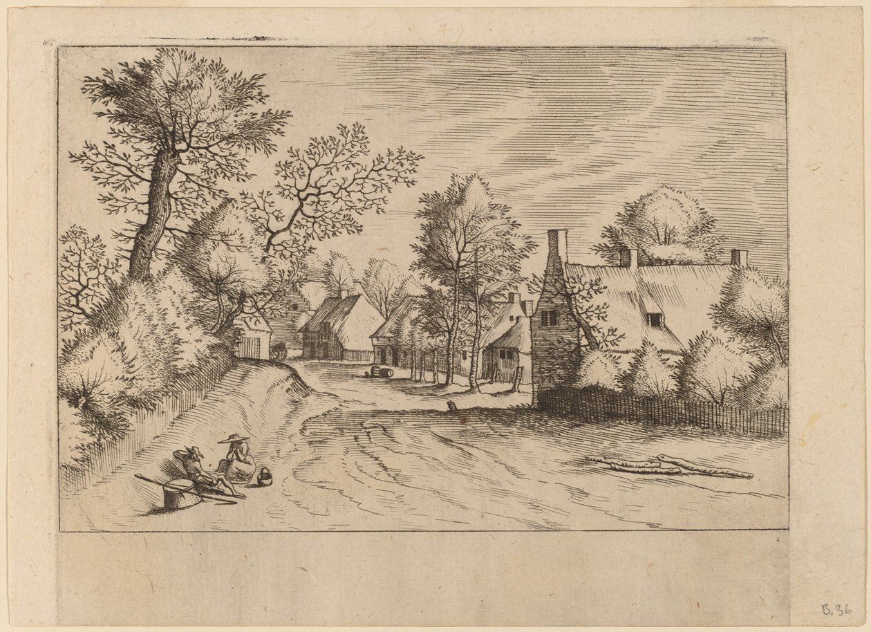 村道 作者 Johannes van Doetechum，长老和卢卡斯
