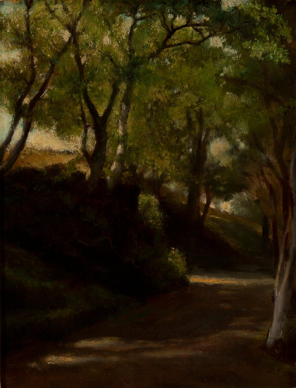 在The Glen，Portsmouth，Rhode Island 作者 John La Farge或Lafarge