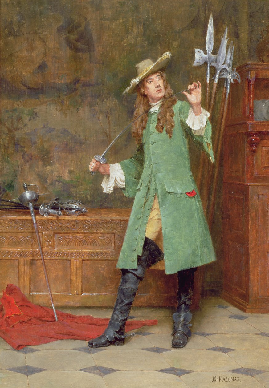Dashing Cavalier（一对中的一个，另见59353） 作者 约翰·亚瑟·洛玛克斯