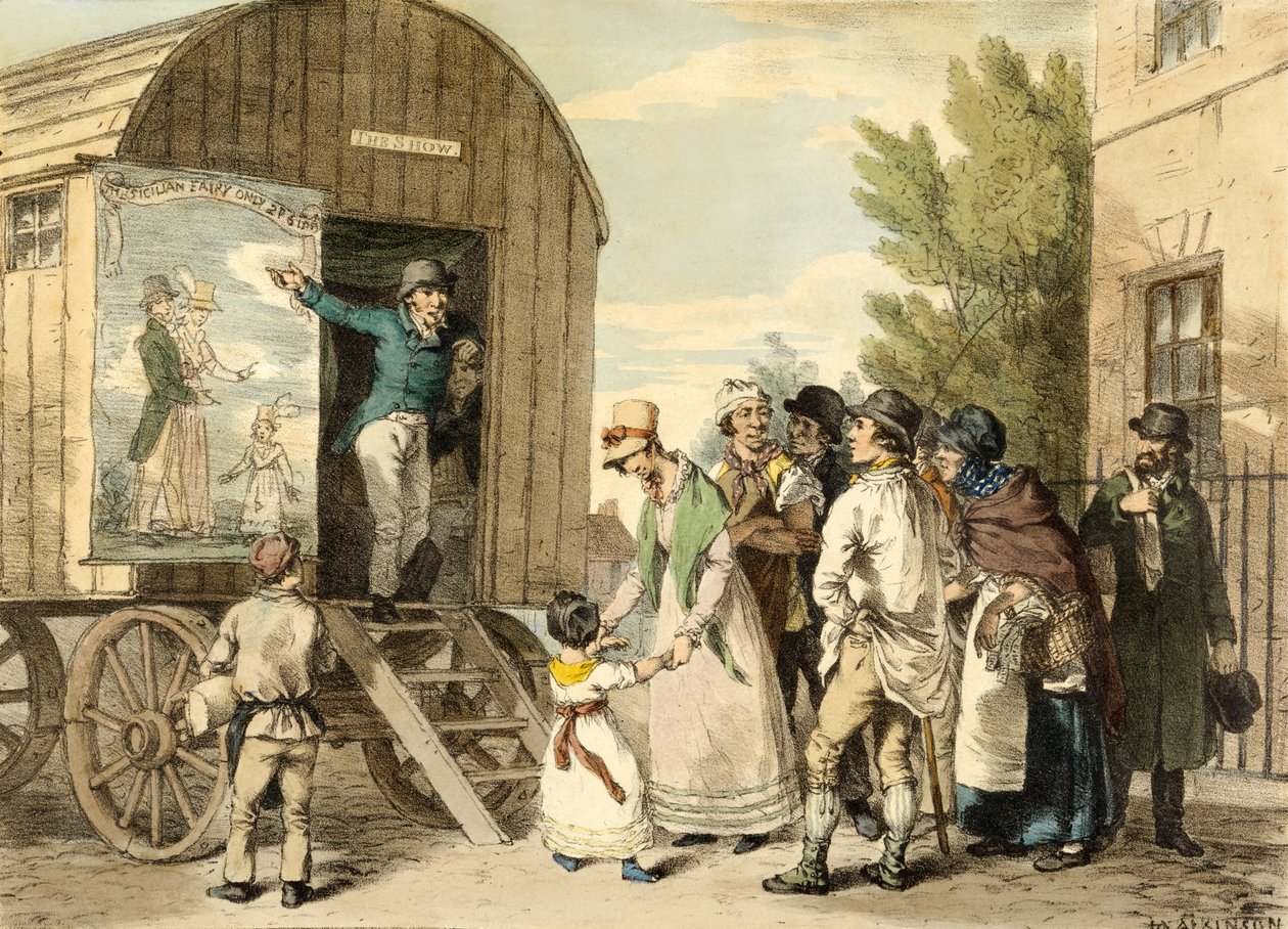 The Show，pub。 C. 1821年 作者 约翰·奥古斯都在阿特金森之后