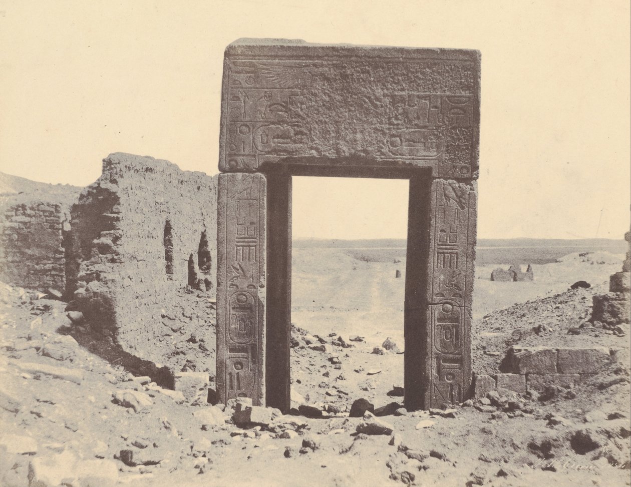 （The Assassif，Porte de Granit Rose，No。2） 作者 约翰·比斯利·格林