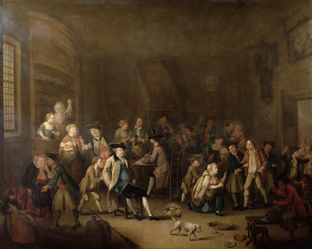 The Press Gang，1760年代 作者 约翰·科莱特