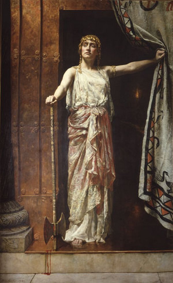 在murdernFrancais之后的Clytemnestra：谋杀之后的Clytemnestra 作者 约翰·科利尔