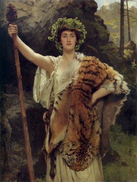 BacchusnFrancais的女祭司：La pretresse de Bacchusn 作者 约翰·科利尔