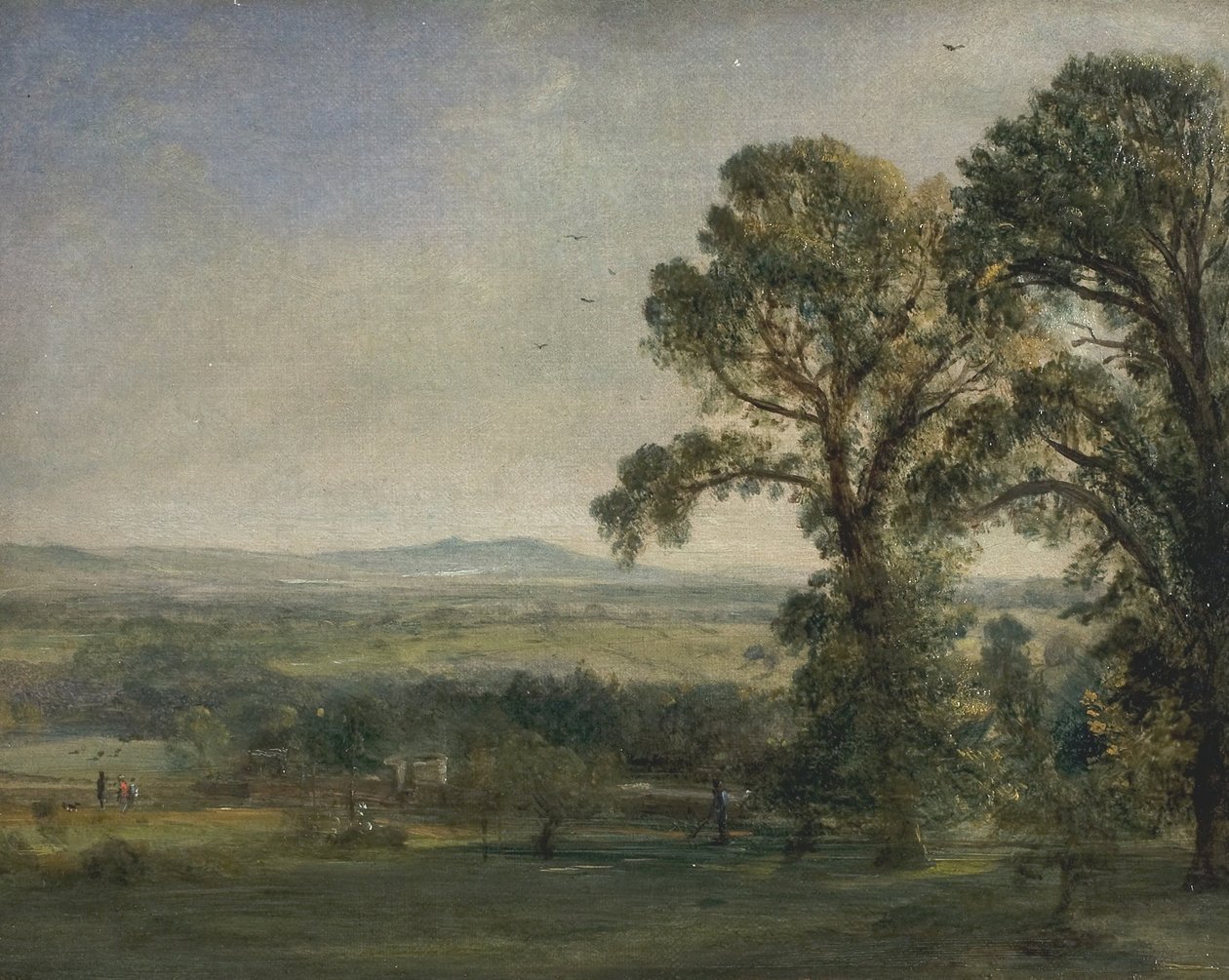 Bardon Hill，Coleorton Hall 作者 约翰·康斯特勃